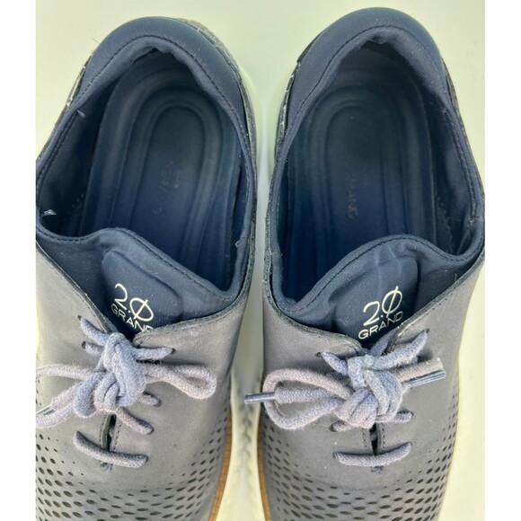 Cole Haan 2.0 Zero Grand Men\'s Laser Cut Oxfords Dress Shoes Size 10 M Leather main image 5